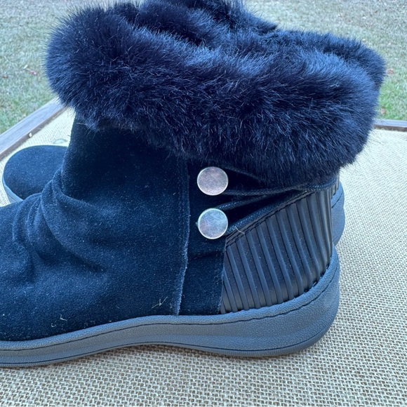 BareTraps Adelina Black Faux Fur Winter Boots Size 10M - Picture 11 of 11